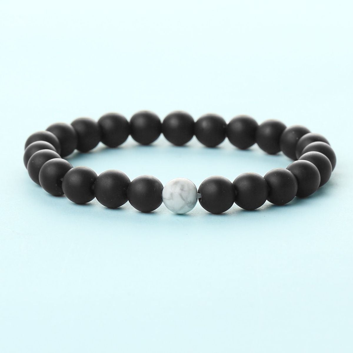 Onyx Lava Reiki Meditation Yoga Healing Beads Distance Bracelet Bulk