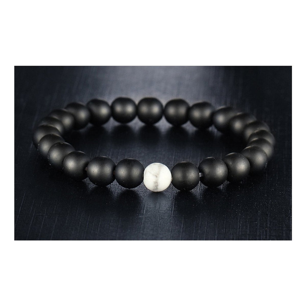 Onyx Lava Reiki Meditation Yoga Healing Beads Distance Bracelet Bulk