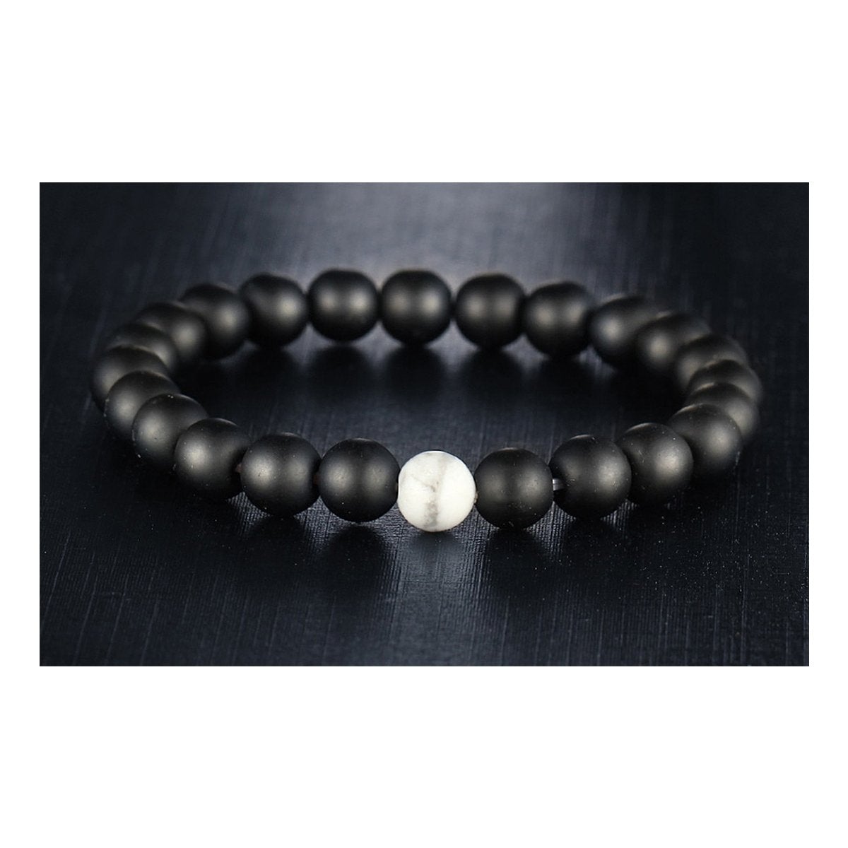 Onyx Lava Reiki Meditation Yoga Healing Beads Distance Bracelet Bulk