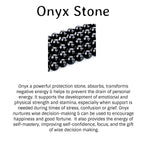 Onyx Lava Reiki Meditation Yoga Healing Beads Distance Bracelet Bulk