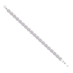 Silver Cubic Zirconia Eternity Bracelet For Women Bulk