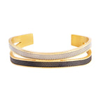 Black Silver Gold Stainless Steel Cuff Kada For Men Bulk