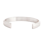 Measure Scale Silver Stainless Steel Bangle Cuff Kada Boys Men Bulk