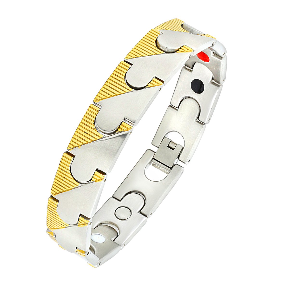 Stainless Steel Magnet Health Care Therapy Bio Energy Bracelet Bulk Main image