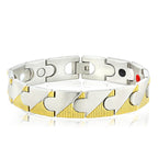 Stainless Steel Magnet Health Care Therapy Bio Energy Bracelet Bulk