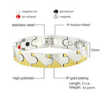 Stainless Steel Magnet Health Care Therapy Bio Energy Bracelet Bulk