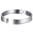 Zodiac Star Sign Stainless Steel Openable Kada Bangle Bracelet Bulk