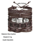 Leather Wraps Casual Party Wear Skin Friendly Bracelets Bulk