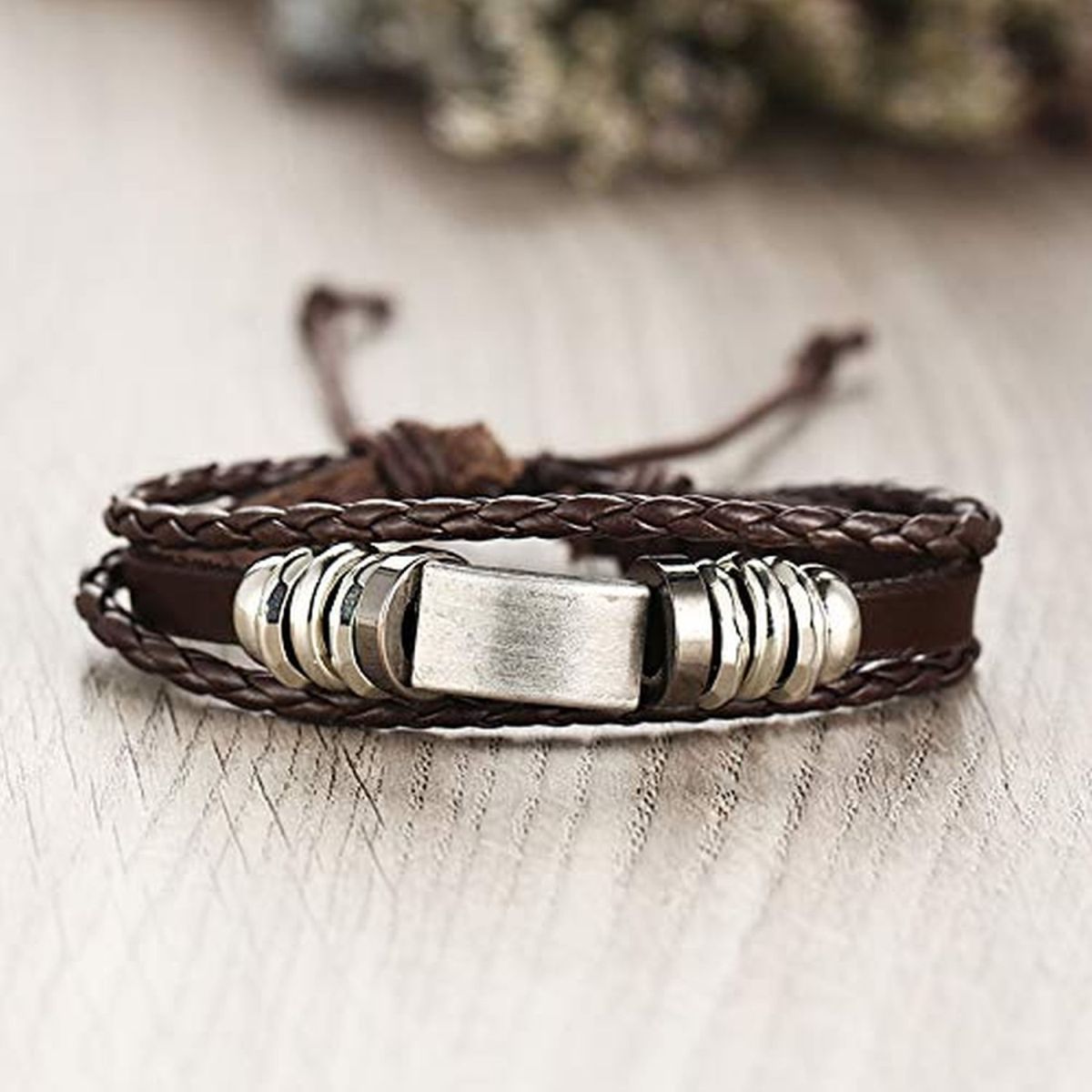 Leather Wraps Casual Party Wear Skin Friendly Bracelets Bulk