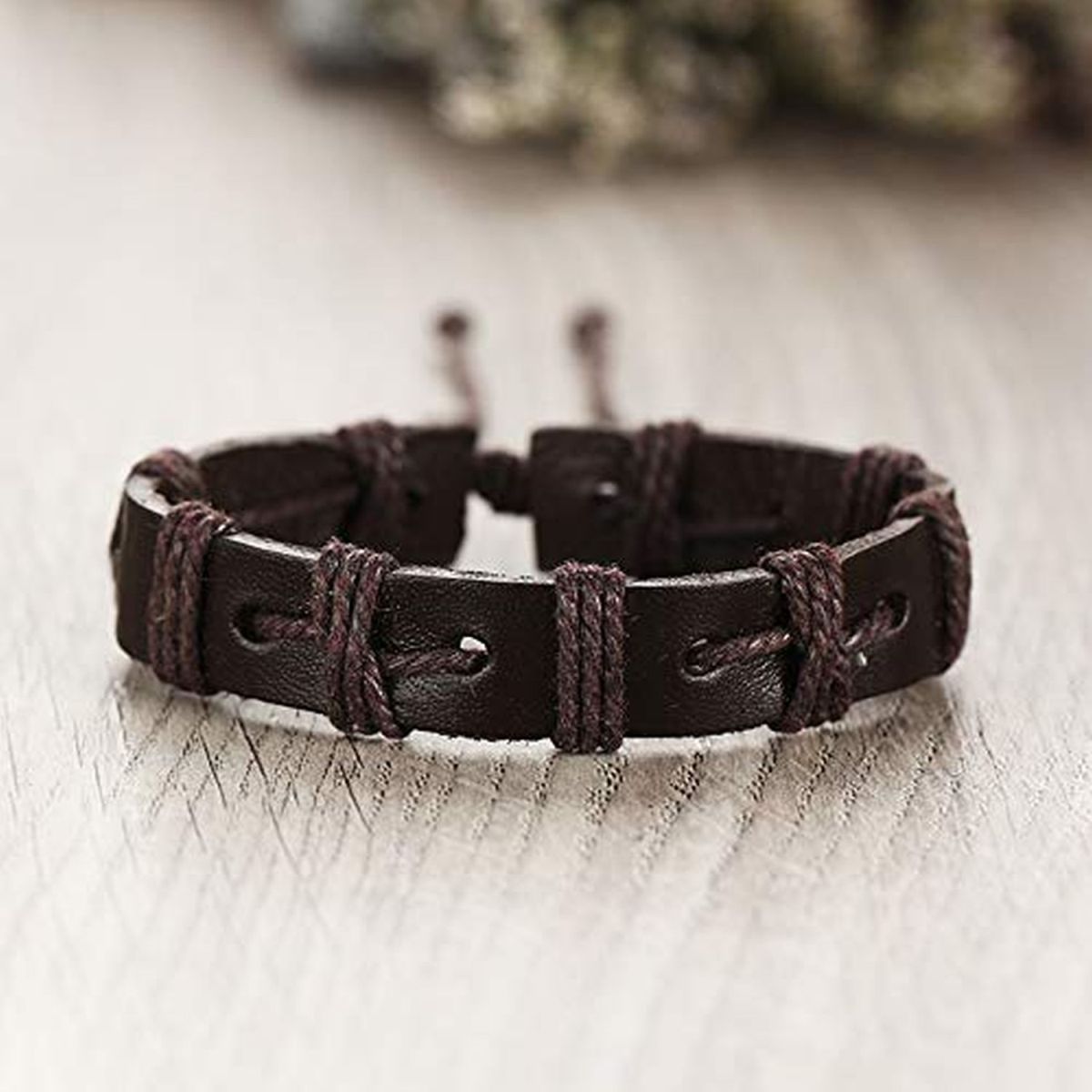 Leather Wraps Casual Party Wear Skin Friendly Bracelets Bulk