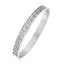 Daily Wear Platinum Silver Stainless Steel Oval Bangle Bracelet Bulk