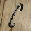 Daily Wear Slim Black Stainless Steel Cuff Kada Bangle Bracelet Bulk