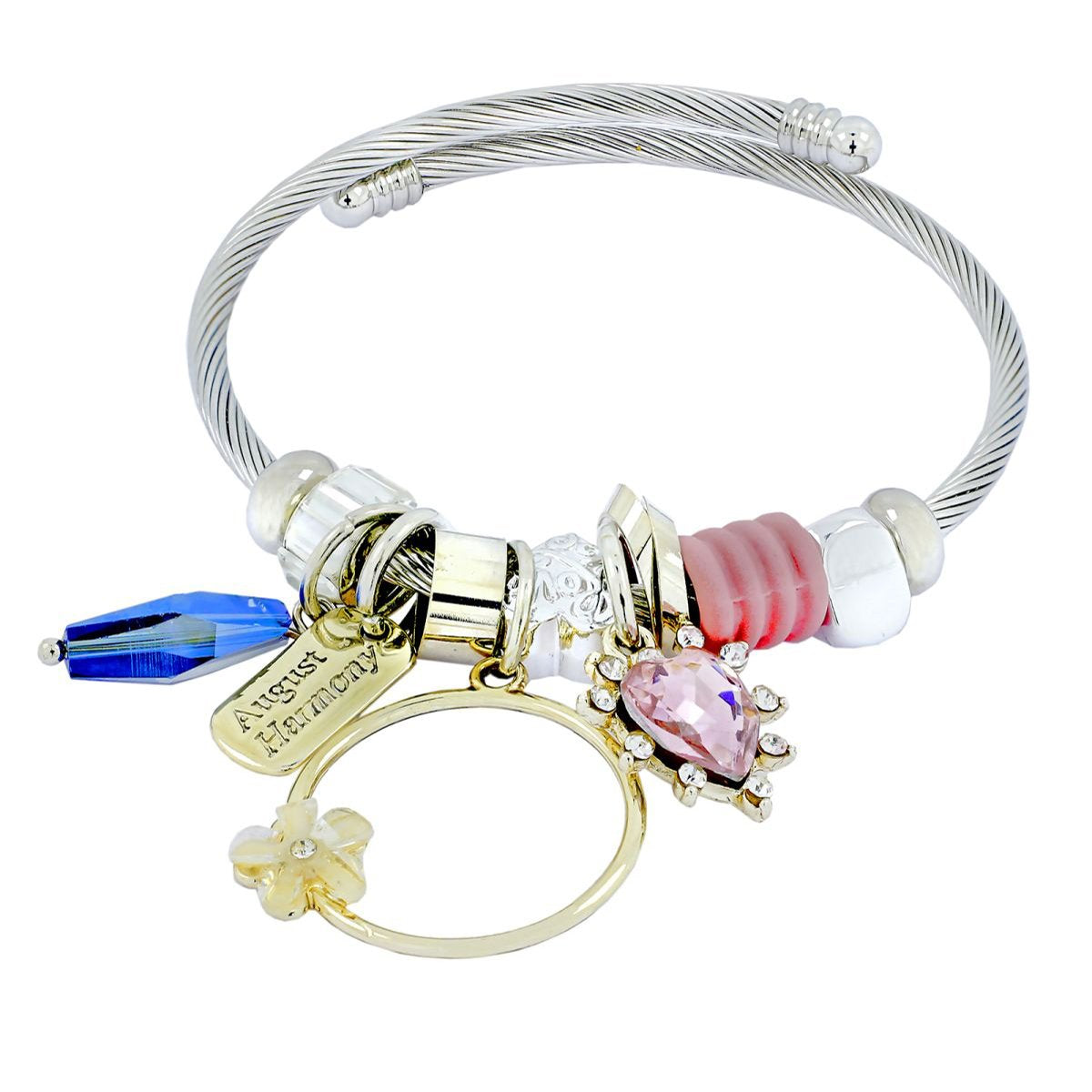 Trendy Stylish Charms Pandora Dream Catcher Star Blue Bracelet Bulk Secondary image