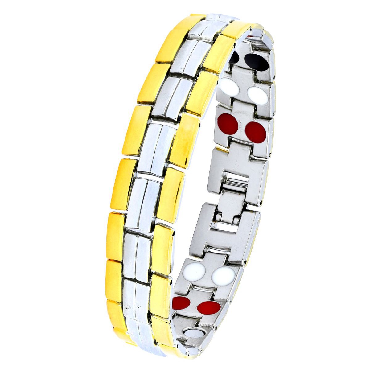 Stainless Steel Health Care Magnet Therapy Bio Energy Bracelet Bulk