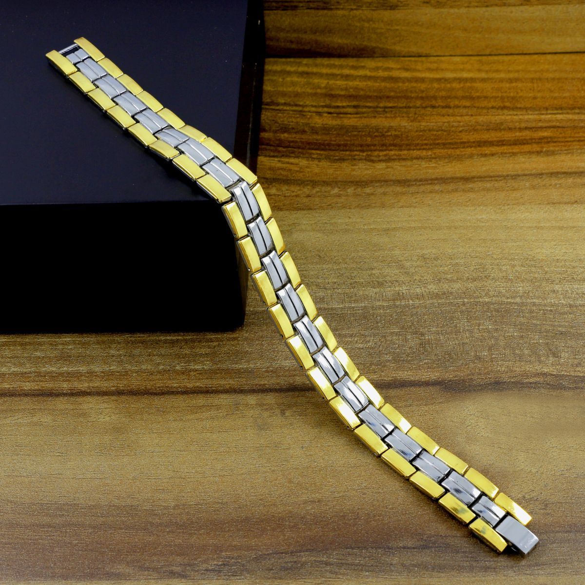 Stainless Steel Health Care Magnet Therapy Bio Energy Bracelet Bulk