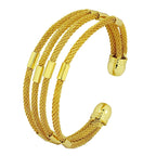 Stylish Filigree Just Like Gold Cuff Kada Bangle Bracelet Women Bulk