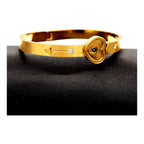 Lock Key Gold Stainless Steel Kada Bracelet Pendant Chain Combo Couple