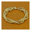 Multi Inter Links Rope Korean 18K Gold Plated Chain Bracelet Men Bulk