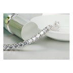 Classic Cubic Zirconia American Diamond Silver Tennis Bracelet Bulk