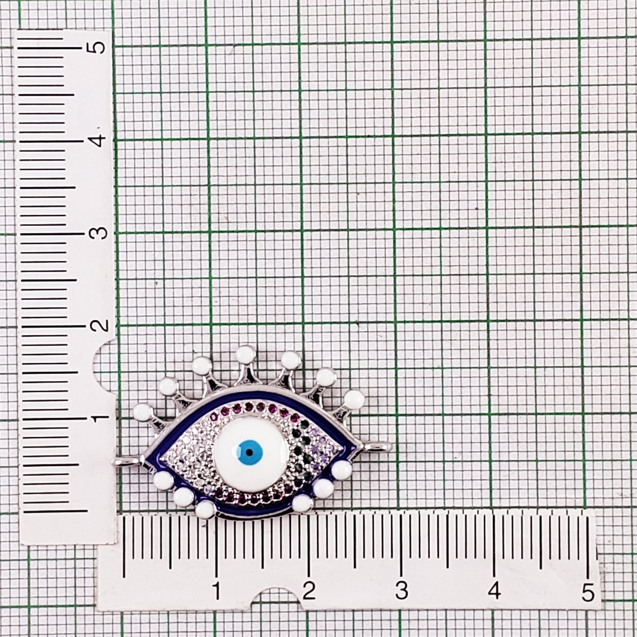 Turkish Evil Eye Nazariya Lucky Cubic Zirconia Centre Bulk