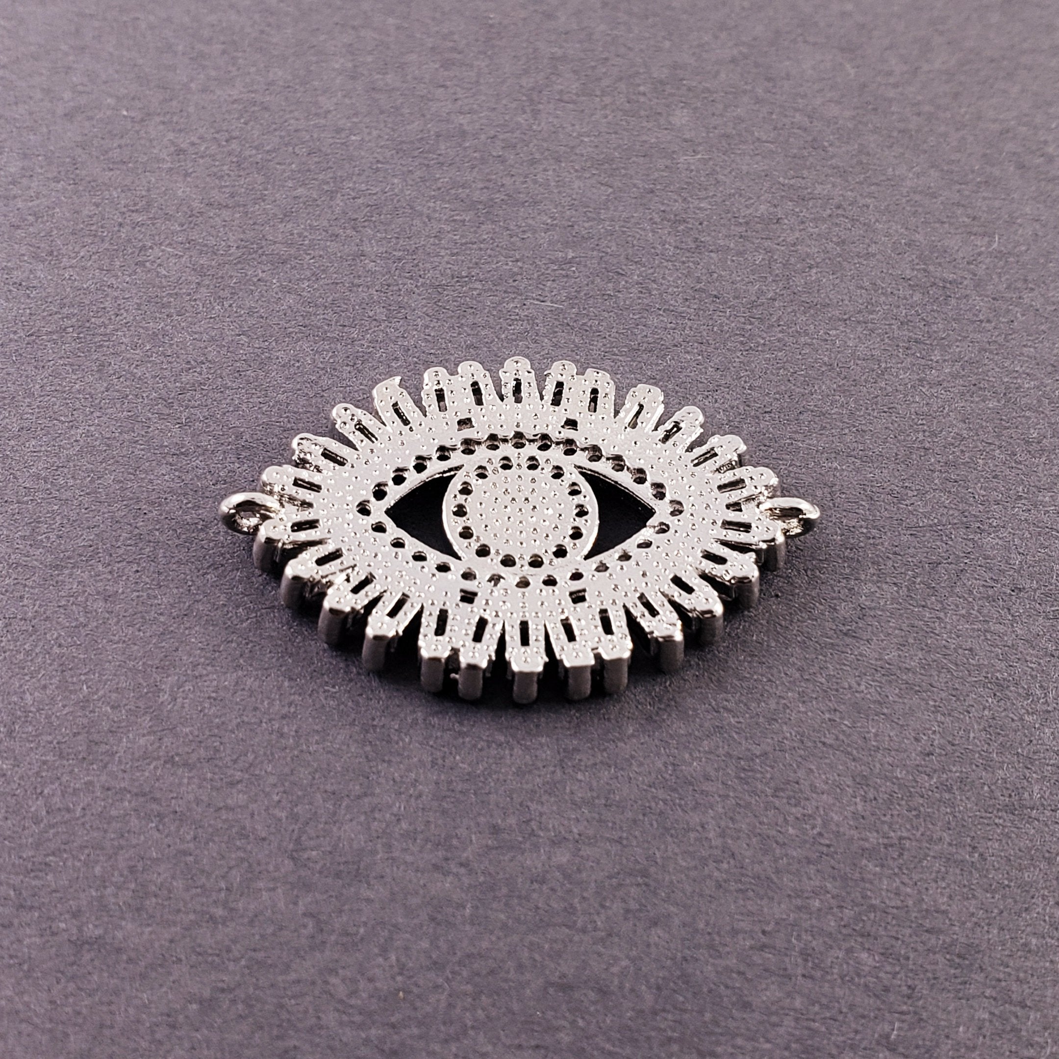 Turkish Evil Eye Nazariya Lucky CZ American Diamond Centre Pcs Bulk