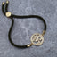 Om Gold Dark Green American Diamond Copper Thread Bracelet Women Bulk