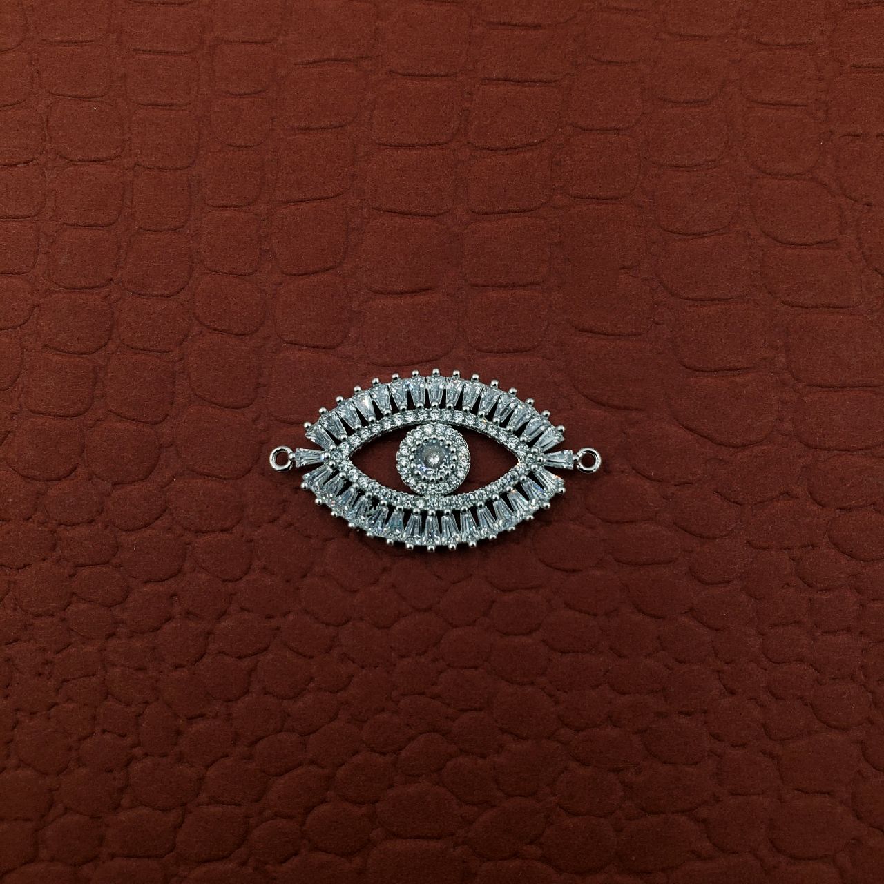 Turkish Silver Evil Eye Cubic Zirconia Diamond Centre Pcs Women Bulk