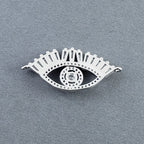 Evil Eye Nazariya Baguette CZ American Diamond Centre Pcs Bulk