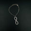 Infinity Copper Silver CZ Link Chain Watch Charm Chain Bulk