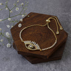 Gold CZ Slider Turkish Evil Eye Bracelet For Women Bulk