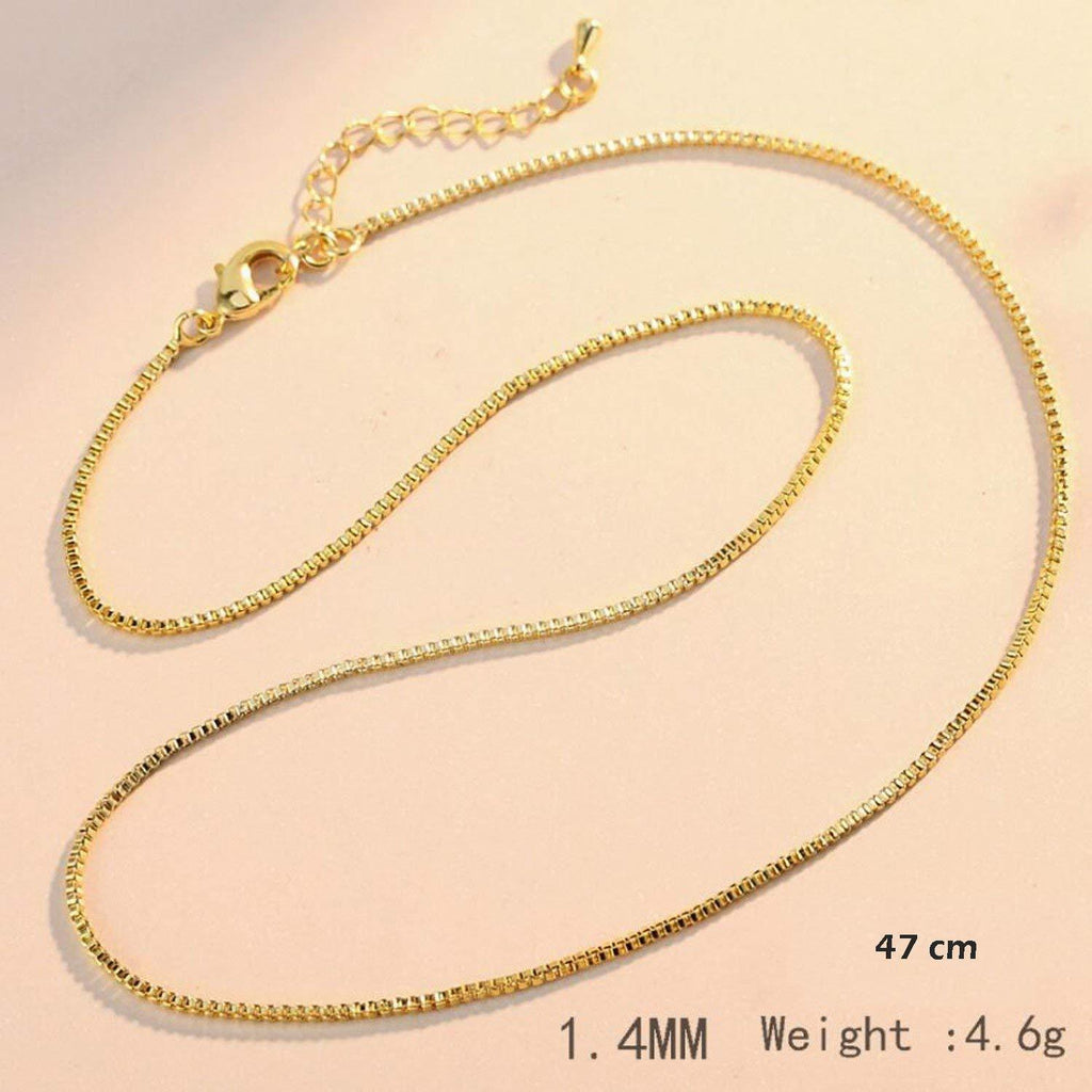 Leaf Petal Floral Gold American Diamond Necklace Pendant Chain Bulk