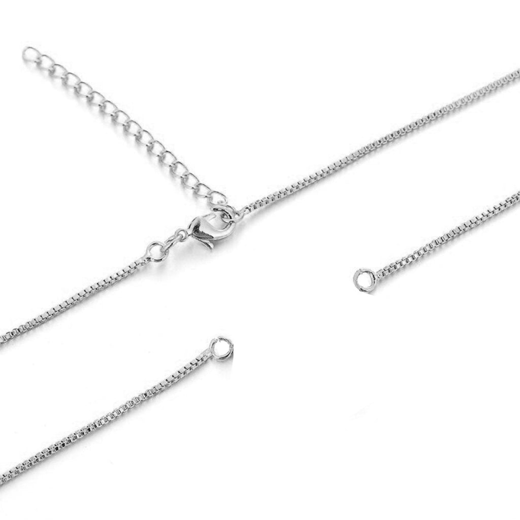 Infinity Love Colorful Rainbow Diamond Necklace Pendant Chain Bulk