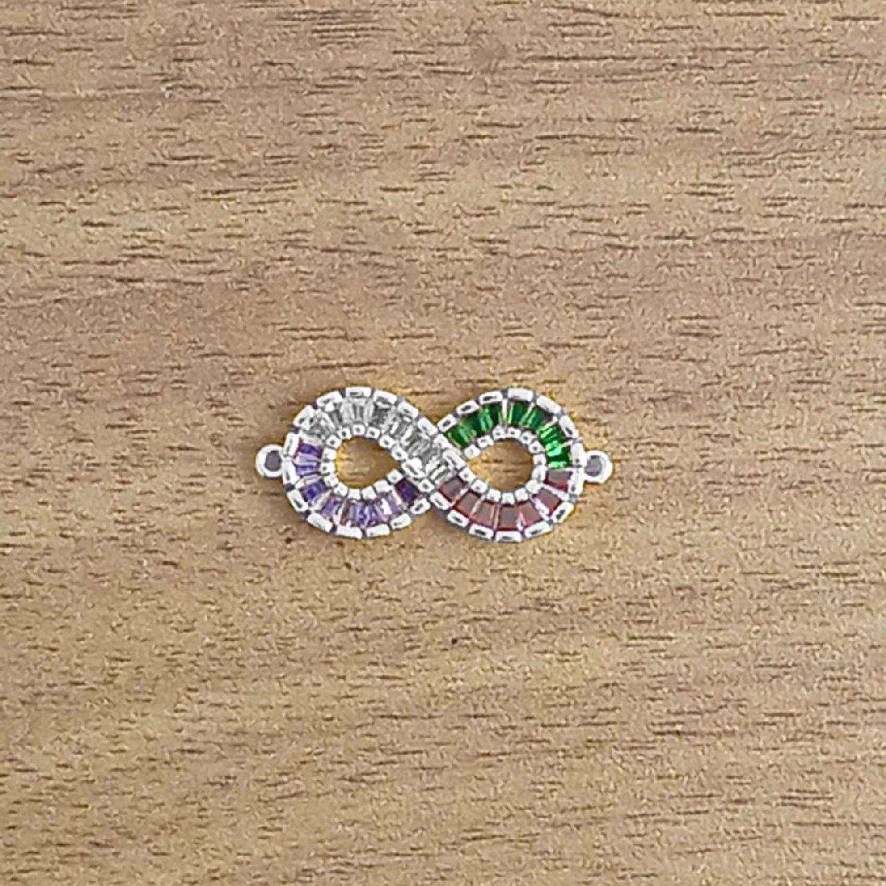 Infinity Love Colorful Rainbow Diamond Pendant For Women Bulk