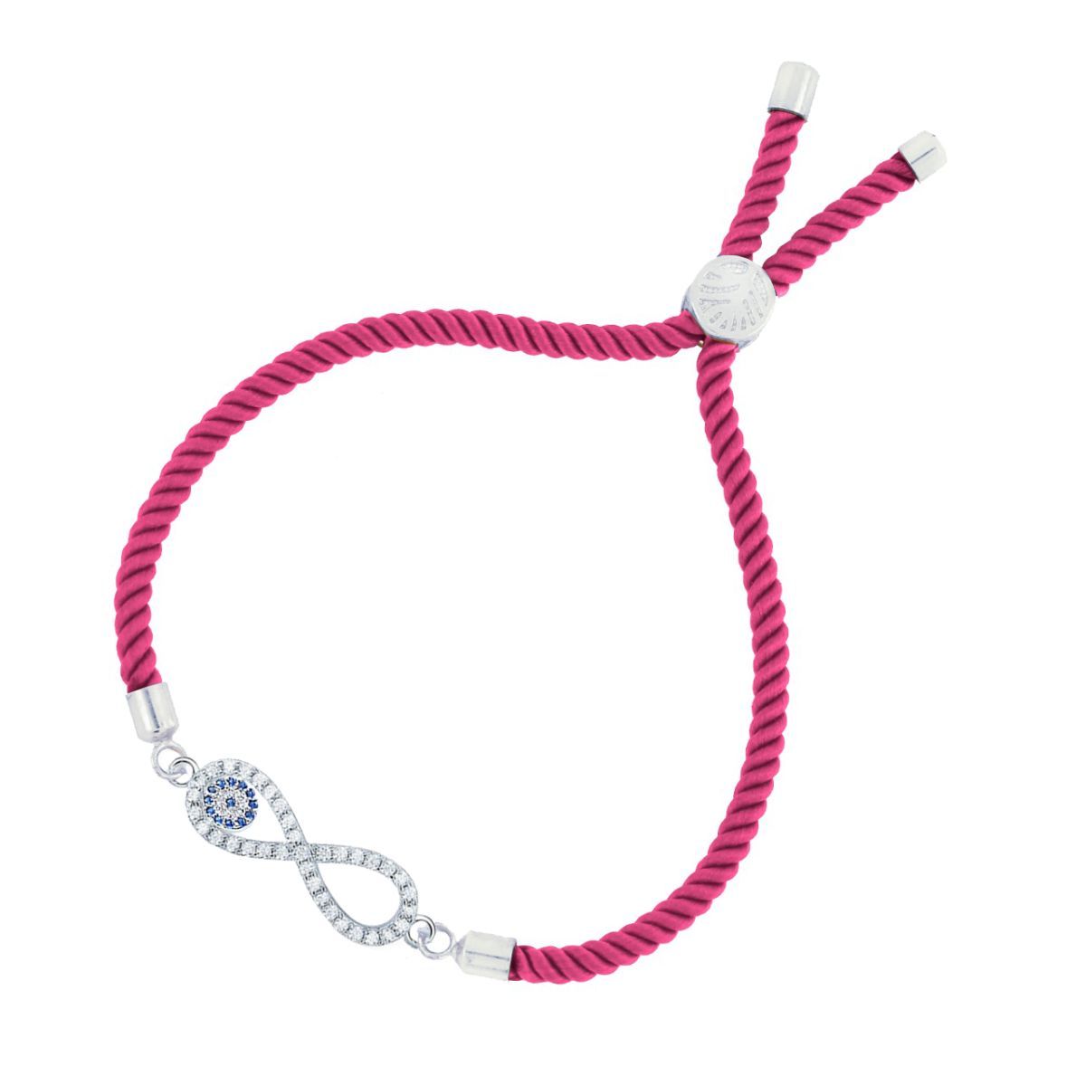 Pink Thread Infinity Turkish Evil Eye Bracelet For Women Bulk
