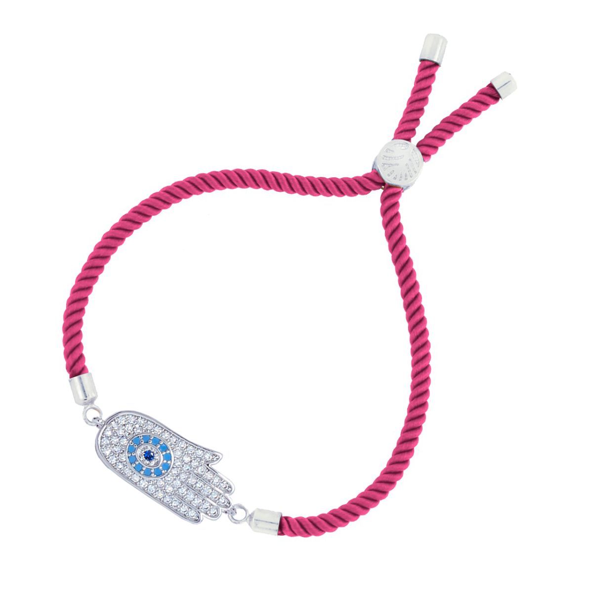 Pink Thread Hamsa Turkish Evil Eye Bracelet For Women Bulk