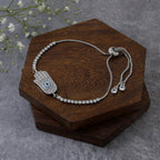 Blue Slider Hamsa Turkish Evil Eye Bracelet For Women Bulk