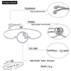 Silver Slider Butterfly Bracelet For Women Bulk