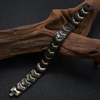 Magnet Therapy Health Energy Black Gold Bracelet For Men Bulk