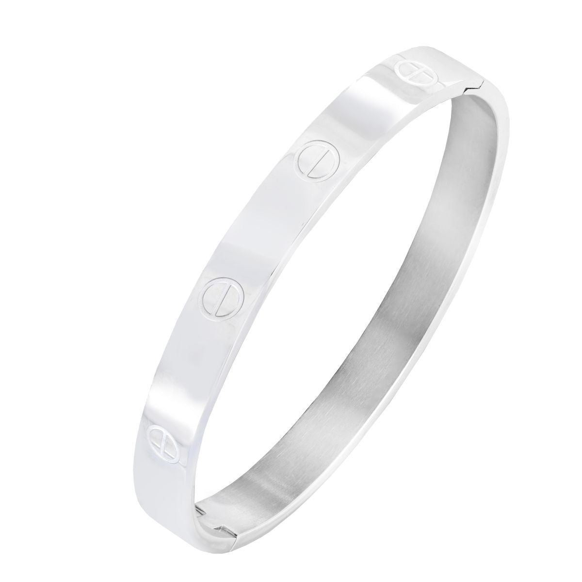 Stainless Steel Silver Openable Kada For Men Bulk