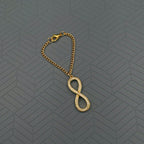Infinity Copper Gold CZ Link Chain Watch Charm Chain Bulk