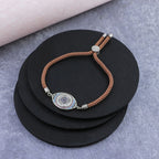 Brown White Thread Turkish Evil Eye Bracelet For Women Bulk