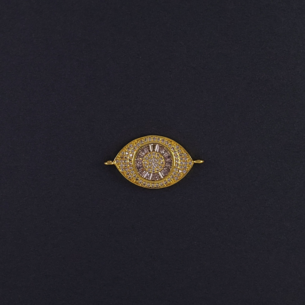 Turkish Evil Eye Cubic Zirconia Gold Centre Pcs For Women Bulk