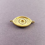 Turkish Evil Eye Cubic Zirconia Gold Centre Pcs For Women Bulk