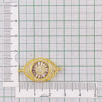 Turkish Evil Eye Cubic Zirconia Gold Centre Pcs For Women Bulk
