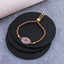 Brown Rose Gold Thread Turkish Evil Eye Bracelet Women. Bulk