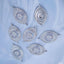 Turkish Evil Eye Cubic Zirconia Silver Centre Pcs For Women Bulk