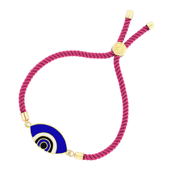 Pink Thread Turkish Evil Eye Bracelet For Women Bulk Main image
