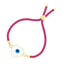 Pink Thread Heart Turkish Evil Eye Bracelet For Women Bulk