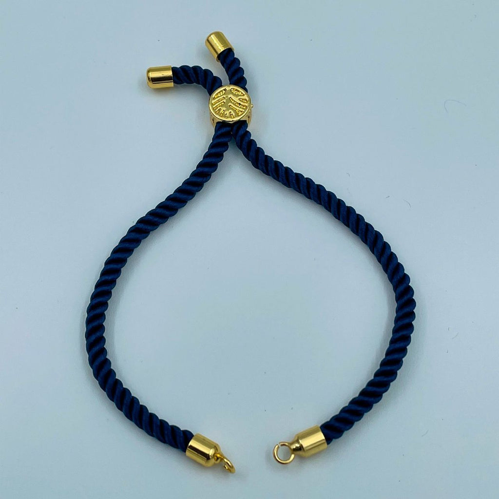 Blue Gold Thread Extender Accessory Diy 9" Bracelet Girls Bulk
