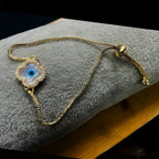 Blue Slider Turkish Evil Eye Bracelet For Women Bulk